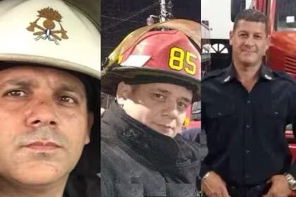 ACollia's tweet photo. A los valientes y solidarios Bomberos Voluntarios de la Argentina les mando un fuerte abrazo, mi admiración y saludos en su día. A su vez, el recuerdo y homenaje a Cristian Ragazzoni, Gabriel Fedelli y Pablo Silva, de Tres de Febrero, y a todos los que han dado su vida ayudando https://t.co/27wJqetbZb
