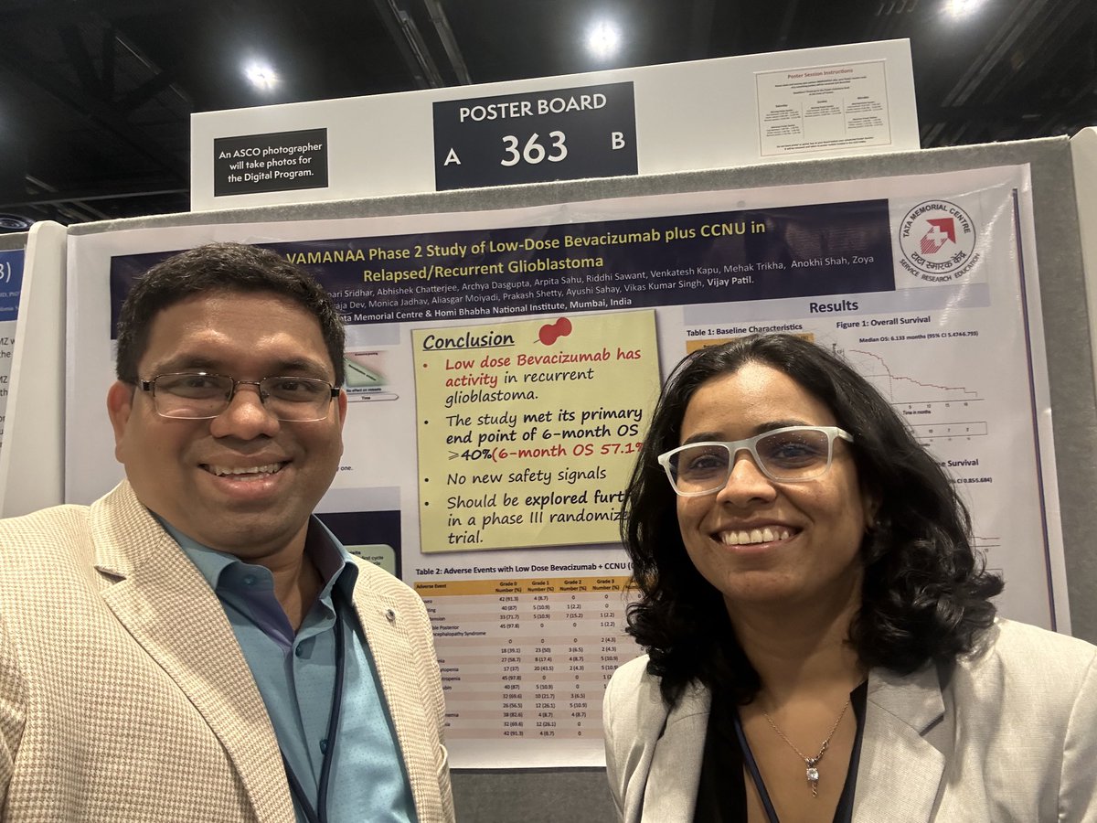 Dr (Prof). Vijay Patil (@drvijaypatil11) on Twitter photo Congratulations <a href="/Nandinimenon18/">Nandini Menon</a>. Results in of low dose Bev with CCNU in GBM <a href="/ASCO/">ASCO</a> <a href="/SuyogCancer/">Dr Amol Akhade</a> <a href="/Amolpatel_dr/">Amol Patel</a> <a href="/docameya/">Dr Ameya Puranik</a> Congratulations <a href="/Nandinimenon18/">Nandini Menon</a>. Results in of low dose Bev with CCNU in GBM <a href="/ASCO/">ASCO</a> <a href="/SuyogCancer/">Dr Amol Akhade</a> <a href="/Amolpatel_dr/">Amol Patel</a> <a href="/docameya/">Dr Ameya Puranik</a>