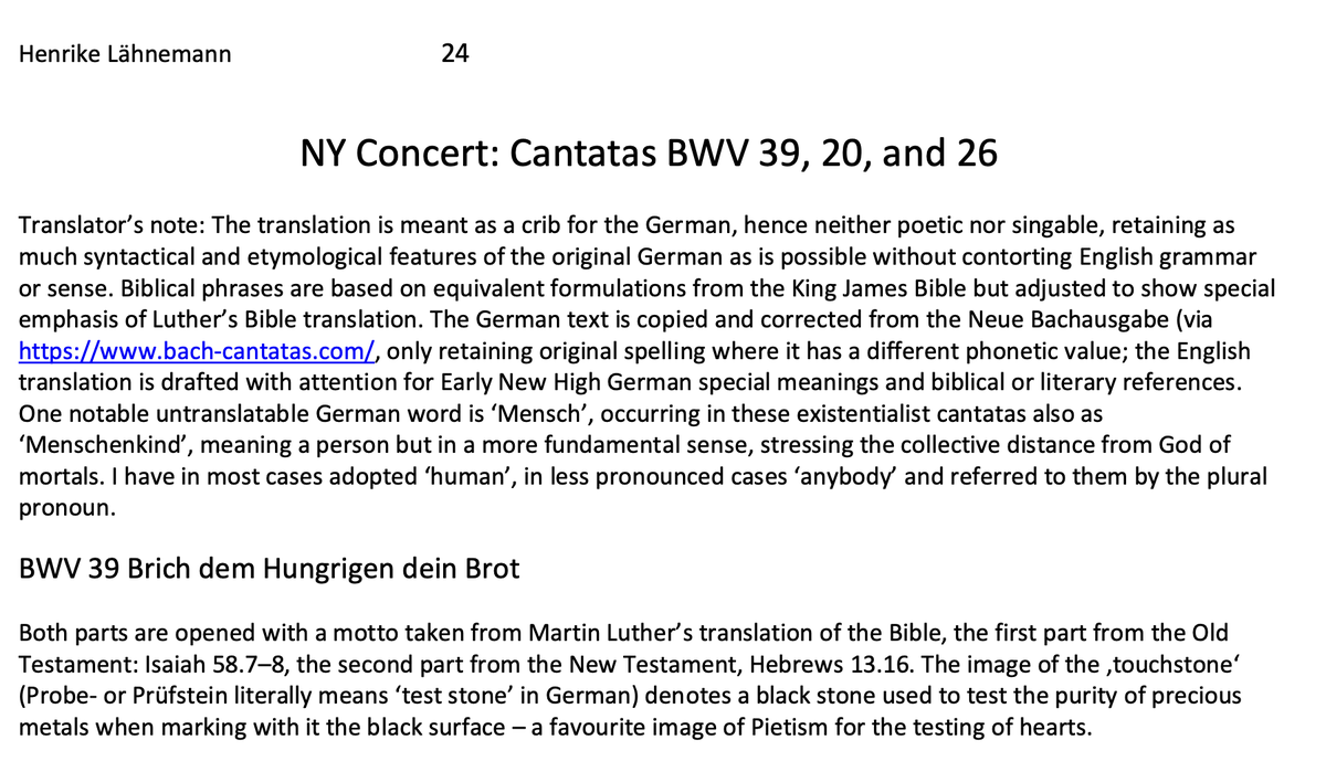 HLaehnemann's tweet photo. Looking forward to Cantata Vespers #BWV39 this afternoon 5.45pm w/ @NewCollegeChoir - I just translated the text for @OxfordBach, so sharing for @_MattShaw @KathrinLuddecke &al. Last opp to go w/ @CariGluchowski while she is still @NewCollegeOx! https://t.co/XF8cPCIReH https://t.co/ItytzkNRhV