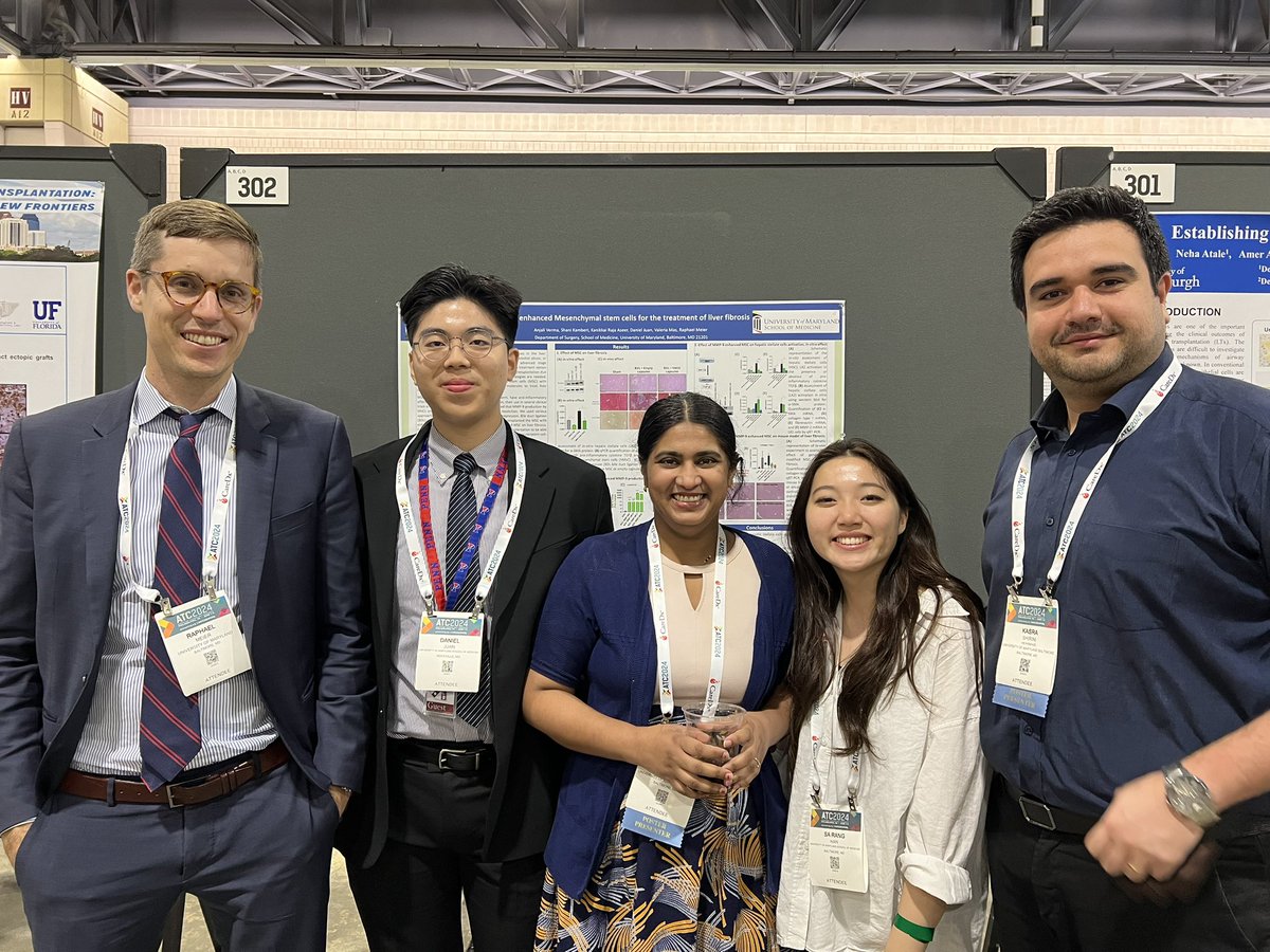 Raphael Meier MD-PhD (@meier_raphael) on Twitter photo Excellent <a href="/ATCMeeting/">AmericanTransplantCongress</a> with the <a href="/UMmedschool/">University of Maryland School of Medicine</a> lab team! Excellent <a href="/ATCMeeting/">AmericanTransplantCongress</a> with the <a href="/UMmedschool/">University of Maryland School of Medicine</a> lab team!