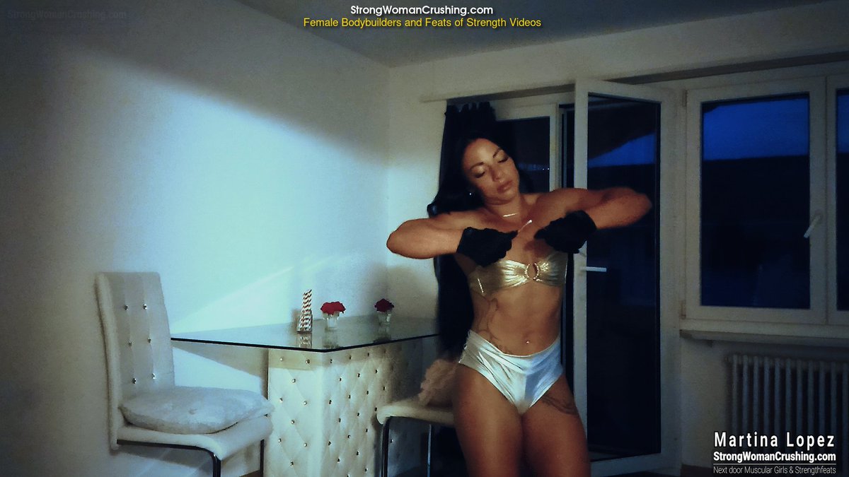 CrushingWoman's tweet photo. Martina Lopez Crush Metal with Her Superhuman Strength!:
https://t.co/4MJkuwWNnu
Martina uses her big strong muscles and bends some metal bars
#musclegirl #musclegirllove #femalemuscle #femalemuscles #featsofstrength #MuscleFlex #StrengthQueens #BarBendingBeauties https://t.co/4MxeijiOtp