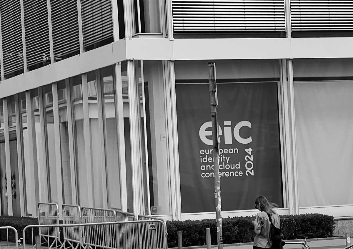 It’s going to be a busy week. 

<a href="/eic_conference/">European Identity & Cloud Conference</a>