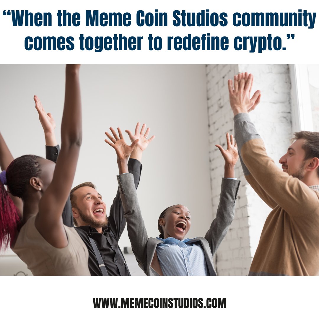 MemeCoinStudios's tweet photo. Together, we’re reshaping the crypto world, one meme at a time. 🌍💥 

#MemeCoinStudios #CommunityPower #CryptoRevolution #launch #blockchain #bitcoin #doge #pepe #altcoins #cryptoinvestor https://t.co/DH8de3eYtj