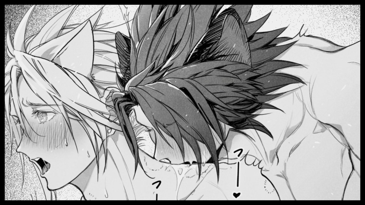 z_c_0309's tweet image. ・🐈‍⬛×🐈　#zakkura
・過去絵
⚠️privatter.me/page/665c82fb2…