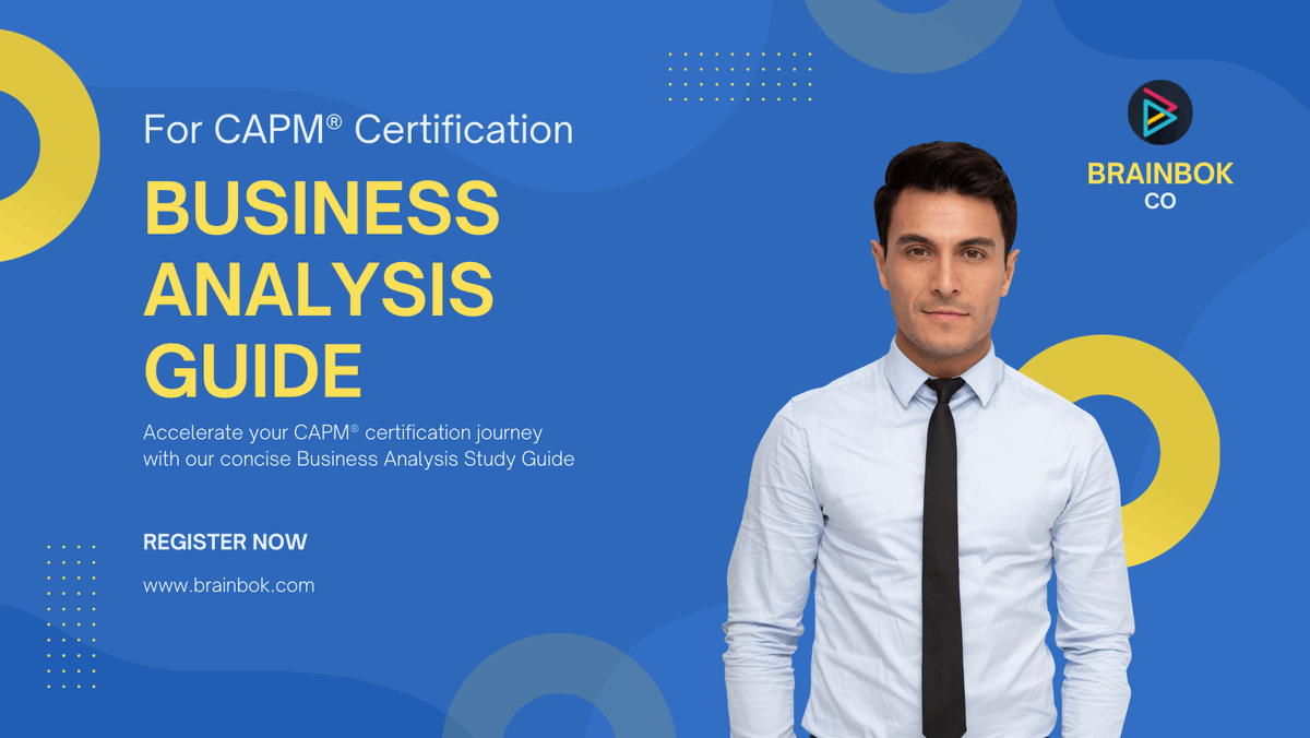 BrainBOK's tweet photo. A concise Business Analysis (BA) Guide for the Business Analysis Frameworks (Domain 4) of the #CAPM #Certification that helps you cover 27% of the exam content in just 8 hours. 
👉 Link: https://t.co/BiwnWRr2KK

#BrainBOK #BusinessAnalysis https://t.co/npAHPbvszk