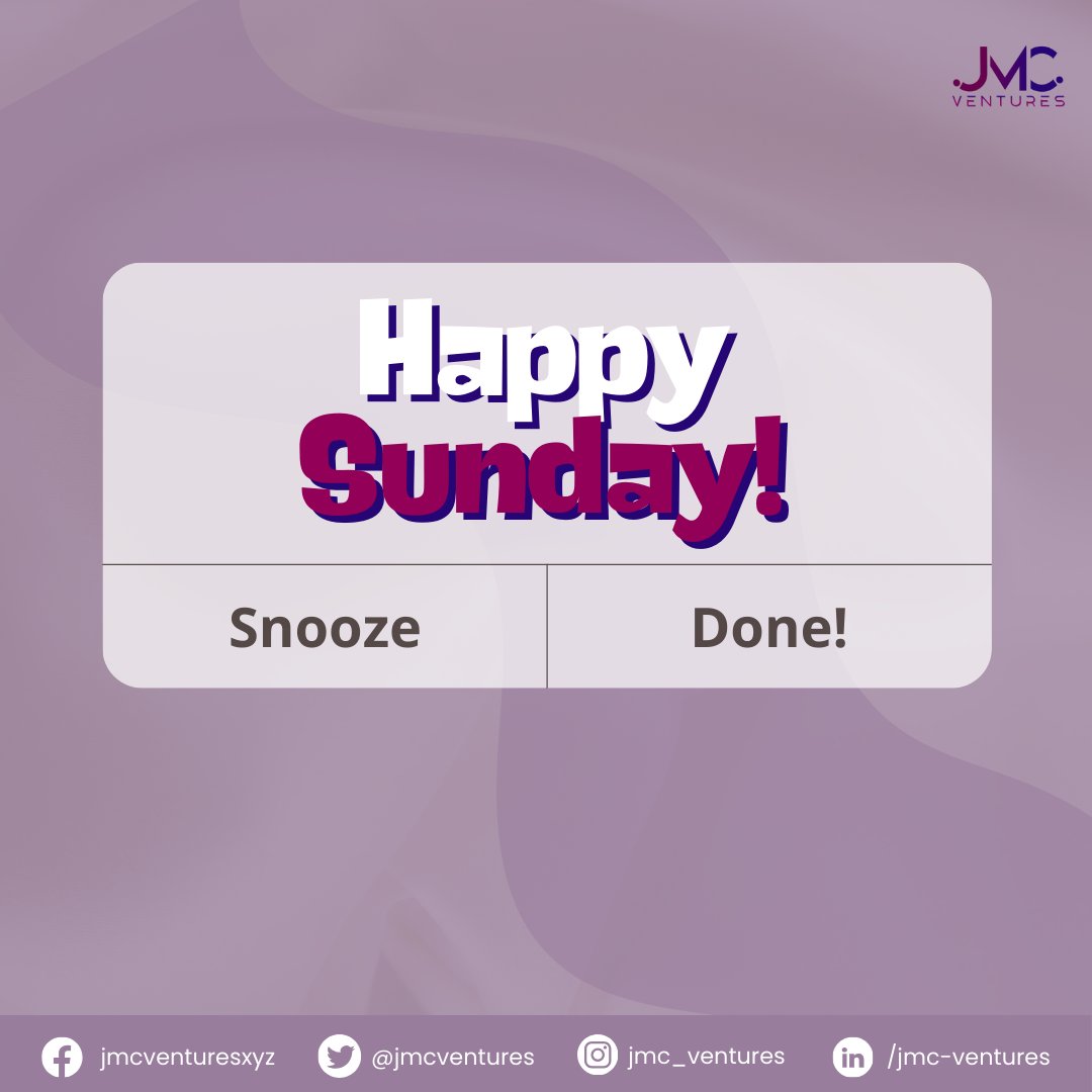jmcventures's tweet photo. May you have a day that matters today! Happy Sunday all around! 🌤 https://t.co/CVlwMd4XEt