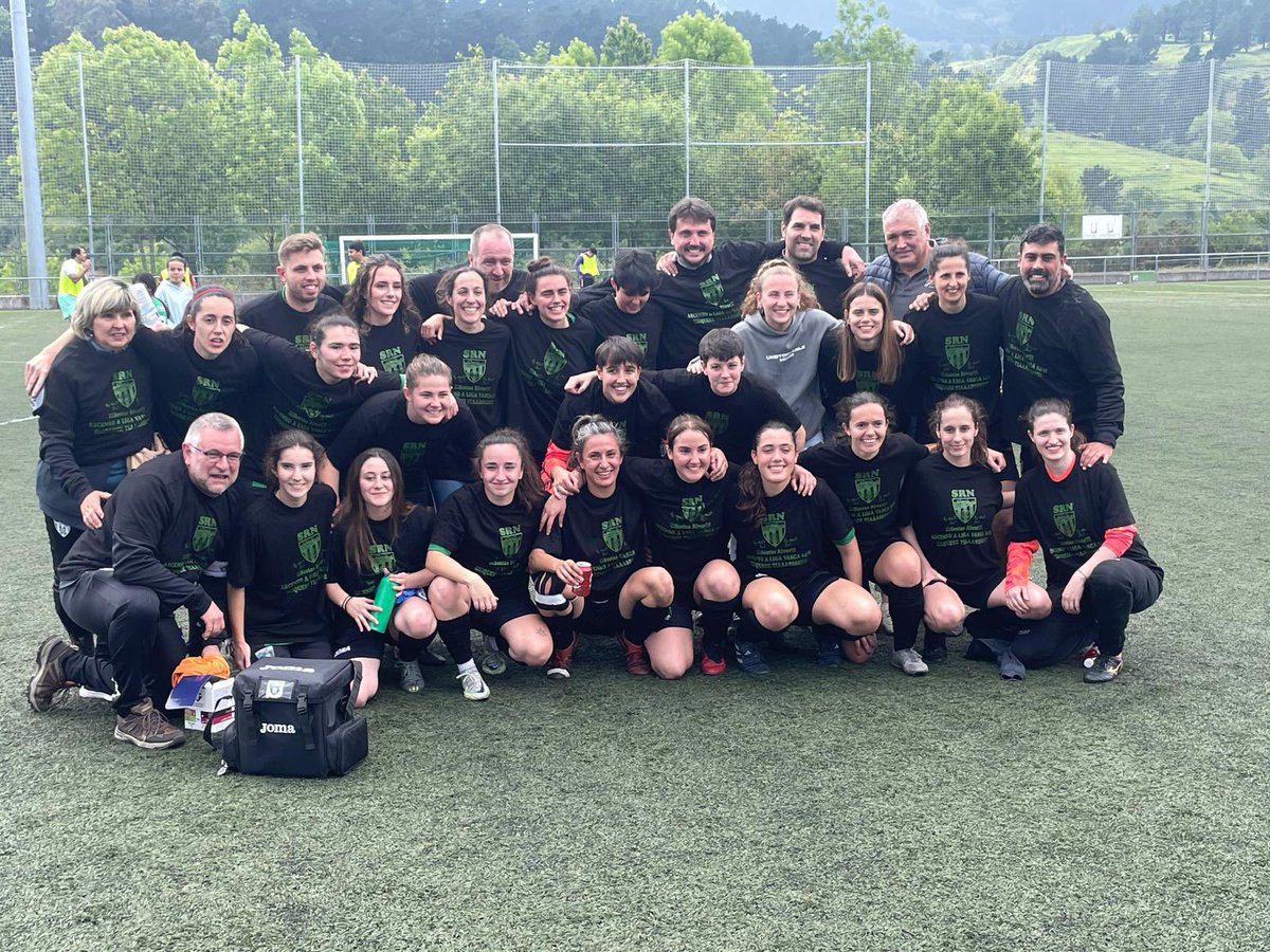 🟢⚫ ZORIONAK SRN🟢⚫

⬆️ Nuestras neskak se imponen en el triangular y son equipo de Liga Vasca.

💚Gran trabajo, que termina con recompensa final.🖤

#sestaoriverneskak #orgulloverdinegro