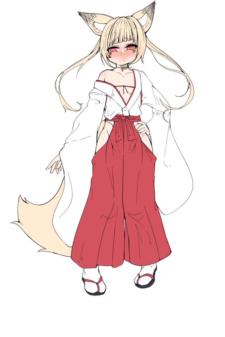 夏コミのオリ本はこの娘でいこうかな 