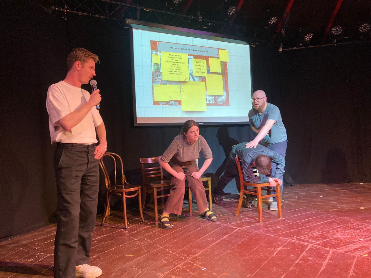 criminallyshow's tweet photo. Thanks so much to everyone who came to see “Poisoning at the Toy Museum” in Brighton on Thursday, we had an absolute blast and can’t wait to return!

Stay tuned for more show announcements coming soon! https://t.co/EW4W2ceokR