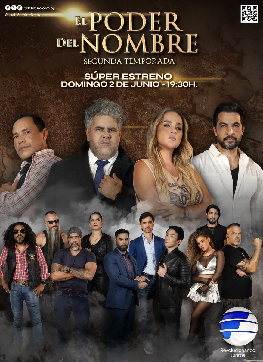 Imperdible hoy gran entreno de la segunda temporada a las 19 y 30 hs en Telefuturo 
Nuevas historias nuevos personajes no te lo pierdas  esta extraordinaria propuesta de ficción nacional