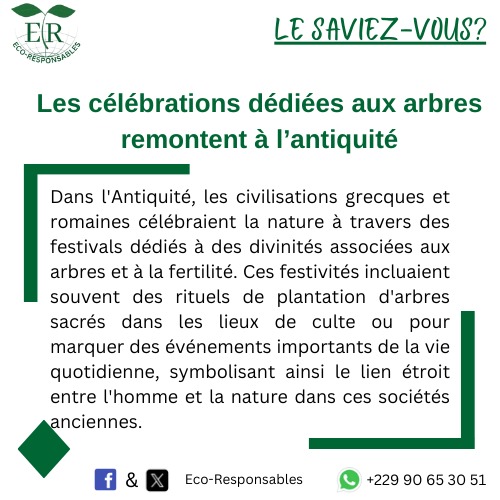 🌳Hier, c'était la Journée de l'Arbre !🌳

Mais savons-nous vraiment l'origine de cette journée spéciale ? Pour découvrir comment et pourquoi la Journée de l'Arbre a vu le jour, lisez notre article détaillé ⤵️
 ecolonews.com/2024/06/02/de-…

#Arbre #ProtectionDesArbres #Écologie
