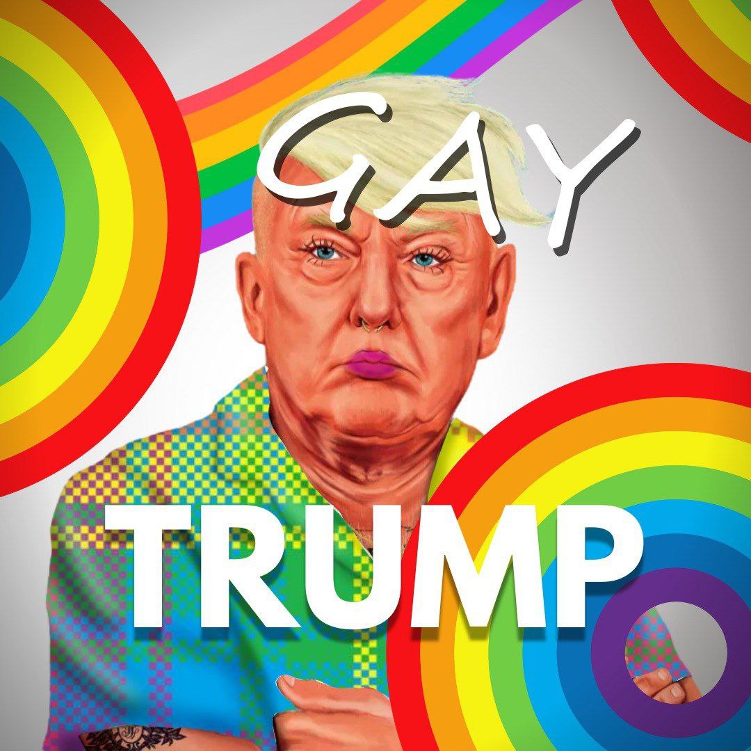 GayTrump_'s tweet photo. Harness the power of $GayTrump

#SOL #GayTrump #MEME2024 #CRYPTO #SENDOR https://t.co/ctAxdv64qz
