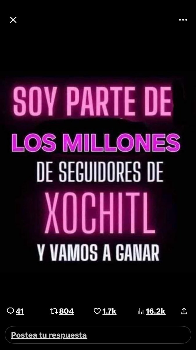 httpsofia's tweet photo. #YoVotarePorXóchitl !!! https://t.co/f0oTVpHdx3