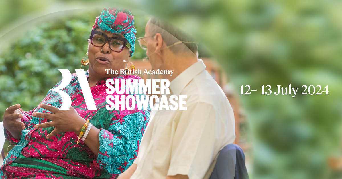 BritishAcademy_'s tweet photo. Join us for our free annual festival of ideas, which returns from 12 to 13 July 2024. This year's Summer Showcase includes a relaxed Friday Late and a family-friendly Saturday filled with interactive exhibits, workshops, screenings, performances and talks. https://t.co/LB1phz0Yxc https://t.co/AmnF5N9FGQ