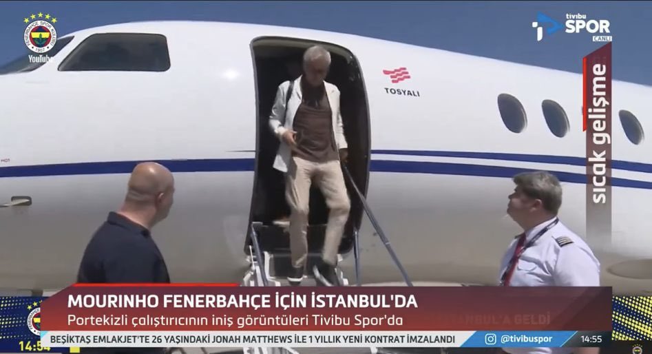 Koç Holdingin çok sayıda jeti varken Morinho’yu Erdoğan’ın kasası “Tosyalı”nın jetiyle İstanbul’a getirmeleri ilginç.
Koçlar daha evvel jetlerinden birini Tosyalı’ya satmışlardı. O jeti de genellikle Sümeyye, Bilal vs kullanıyordu.