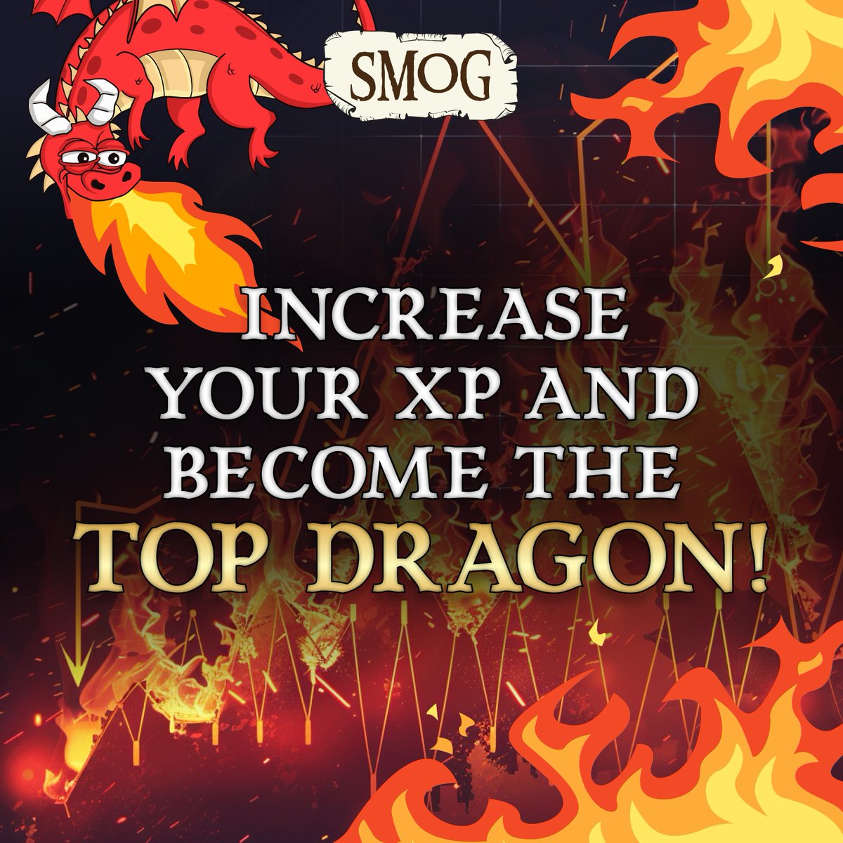 Smashing through Season 2 of the $SMOG #Airdrop, where all eyes are on #Trading! 💥

Each #SMOG trade is your key to victory in S2 and an opportunity to rule the leaderboard! 🏆

Increase your XP points and become the top #Dragon! 🚀

bitesly.io/b_SMOG_MEXC

#SmogSwap #TradeSmog