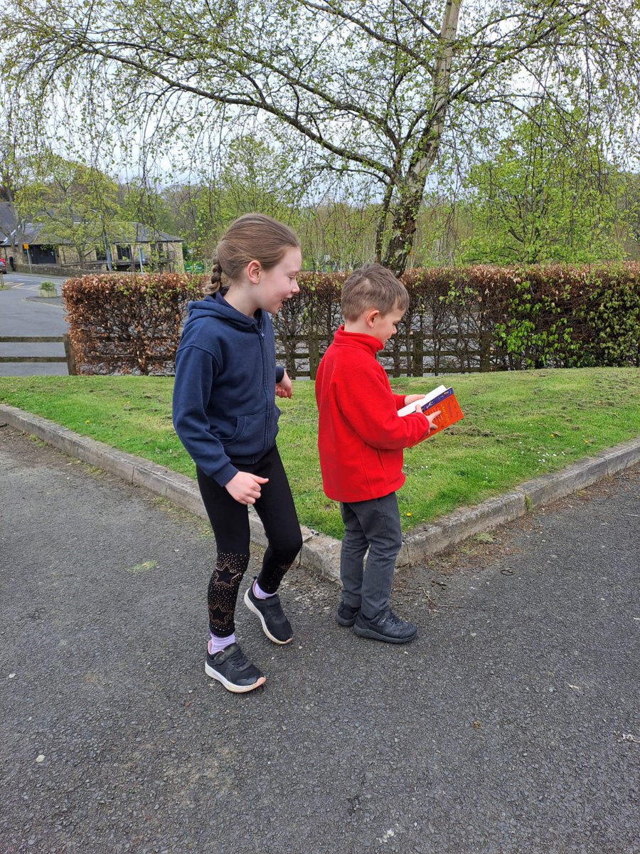 Have you heard about the Allendale Primary Book Wizard?

He was out and about during #WalktoSchoolWeek leaving books for pupils to find on their way to school.

Thank you, Book Wizard, for helping to promote the #MagicOfWalking and reading!

Comment below if you found one👇