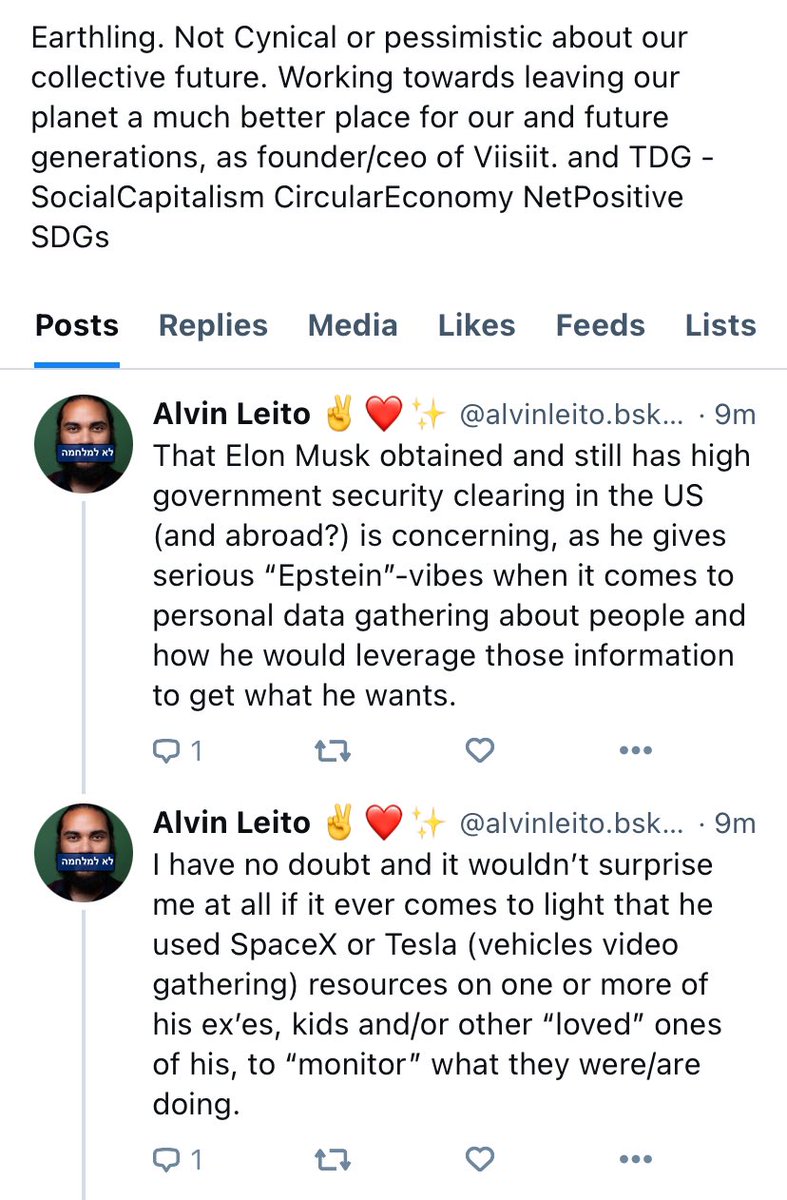 AlvinLeito's tweet photo. Read the full post and/or react can be found through this link: https://t.co/lL9mgTRyd3

#BlueSky #ElonMusk #Capitalism #Tesla #SpaceX #SlavaUkraini #ActiveAccount #PassiveUser https://t.co/gZzwc3rQwd