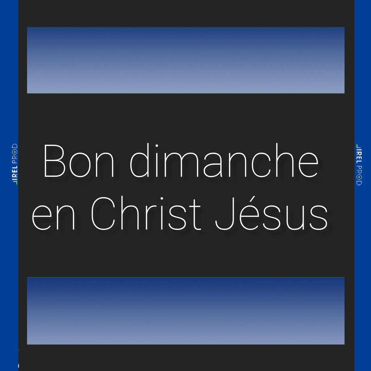 VirelProd's tweet photo. Bon dimanche en Christ Jésus 

Amen 

Virelprodgospel https://t.co/WMsBYwDfnH
