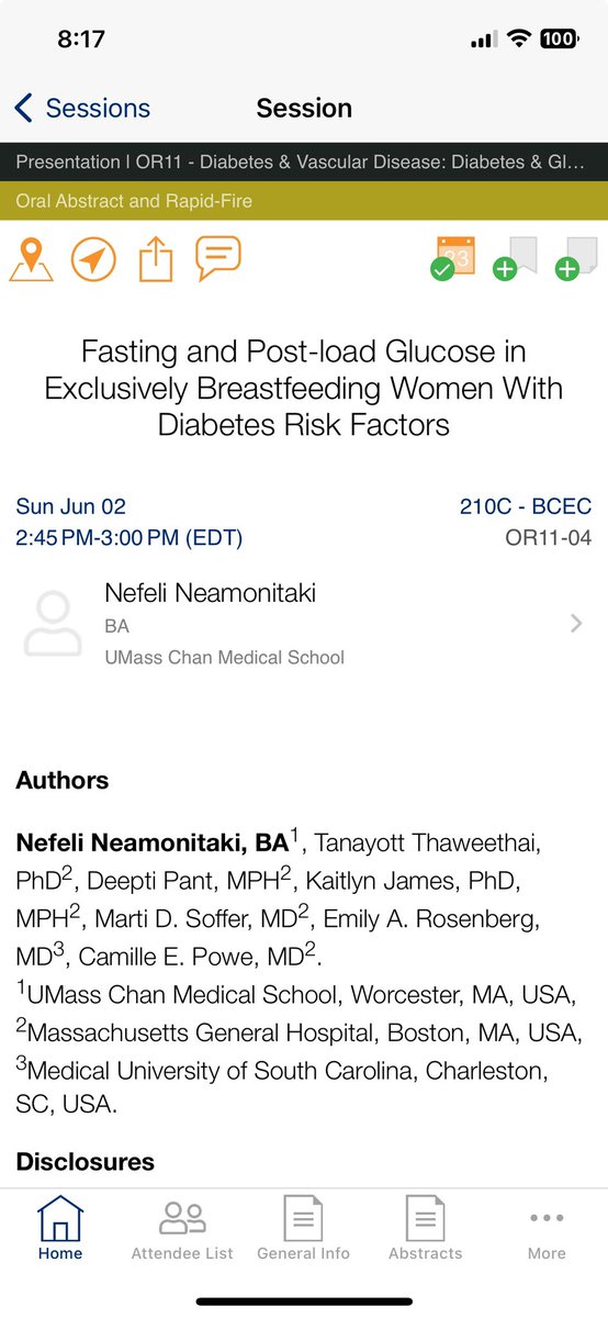 Camille E. Powe MD (@cepowemd) on Twitter photo So proud of <a href="/NNeamonitaki/">Nefeli Neamonitaki</a> and Joycie Chang for presenting abstracts from their med student research projects today at #ENDO2024. Don’t miss Joycie’s poster on lipids in pregnancy complicated by diabetes or Nefeli’s oral on glucose physiology in breastfeeding! <a href="/TheEndoSociety/">Endocrine Society</a> So proud of <a href="/NNeamonitaki/">Nefeli Neamonitaki</a> and Joycie Chang for presenting abstracts from their med student research projects today at #ENDO2024. Don’t miss Joycie’s poster on lipids in pregnancy complicated by diabetes or Nefeli’s oral on glucose physiology in breastfeeding! <a href="/TheEndoSociety/">Endocrine Society</a>