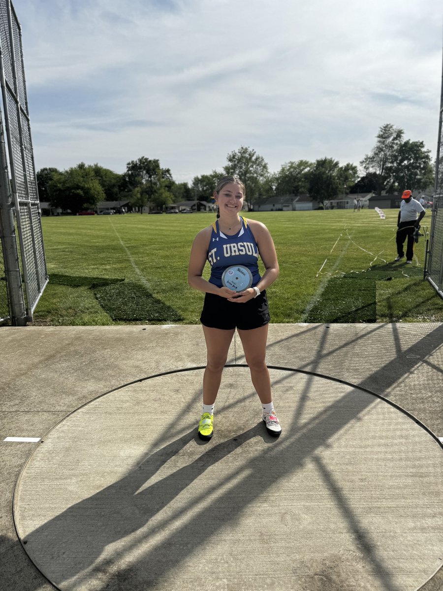 Coach Meklus (@sua_trackfield) on Twitter photo Kennedy Boze finished the season placing 16th in the Discus at the OHSAA State Championship. Congratulations on a record breaking season!
#RunU
#Believe&Achieve
<a href="/suaarrows/">St. Ursula Athletics</a> Kennedy Boze finished the season placing 16th in the Discus at the OHSAA State Championship. Congratulations on a record breaking season!
#RunU
#Believe&Achieve
<a href="/suaarrows/">St. Ursula Athletics</a>