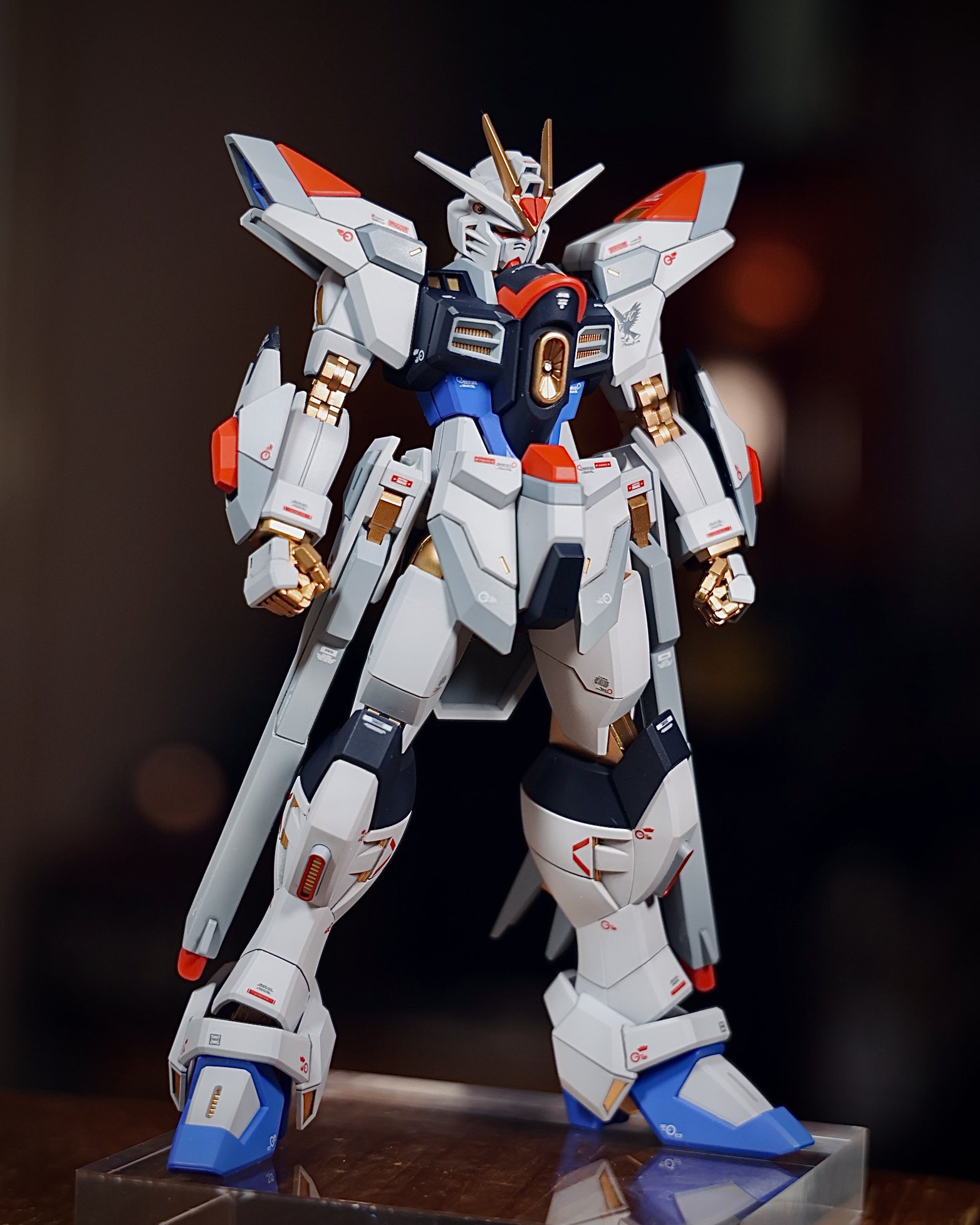 HG マイティーストライクフリーダムガンダム　全塗装 ガンプラ全塗装】HGマイティストライクフリーダムガンダムを