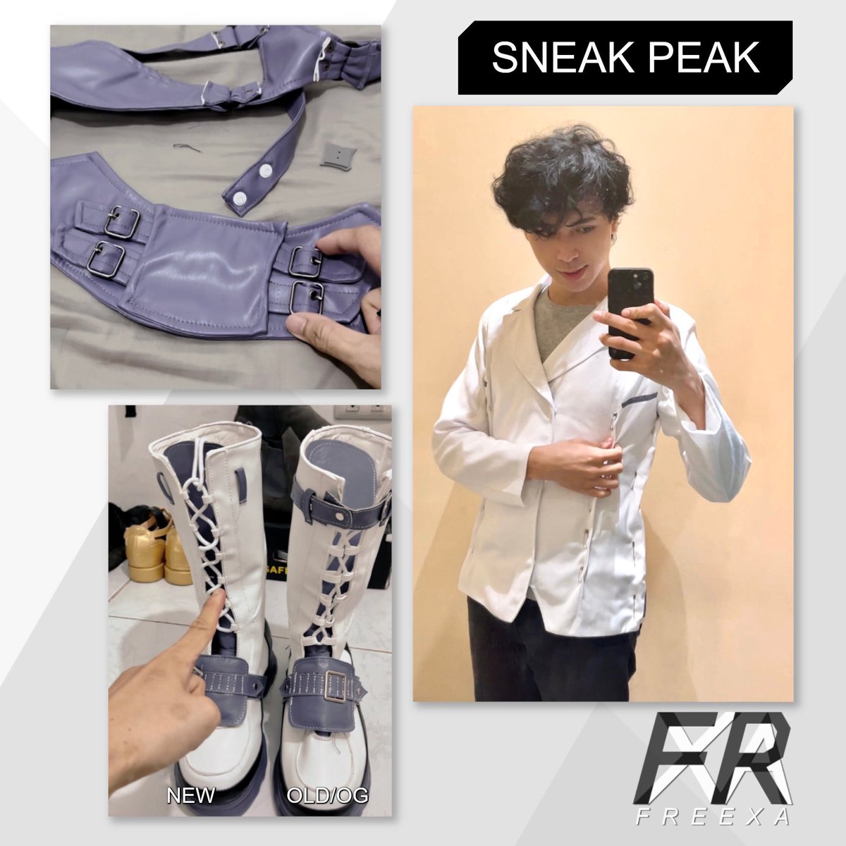 FRXA_FreeXa's tweet photo. Sharing a sneak peak update progress on Xavier's cosplay. I'm really reworking and altering almost every part of the cosplay, so a lot of my free time has been taking up by his cosplay
#FreeXa https://t.co/GEpnL7Wkfj