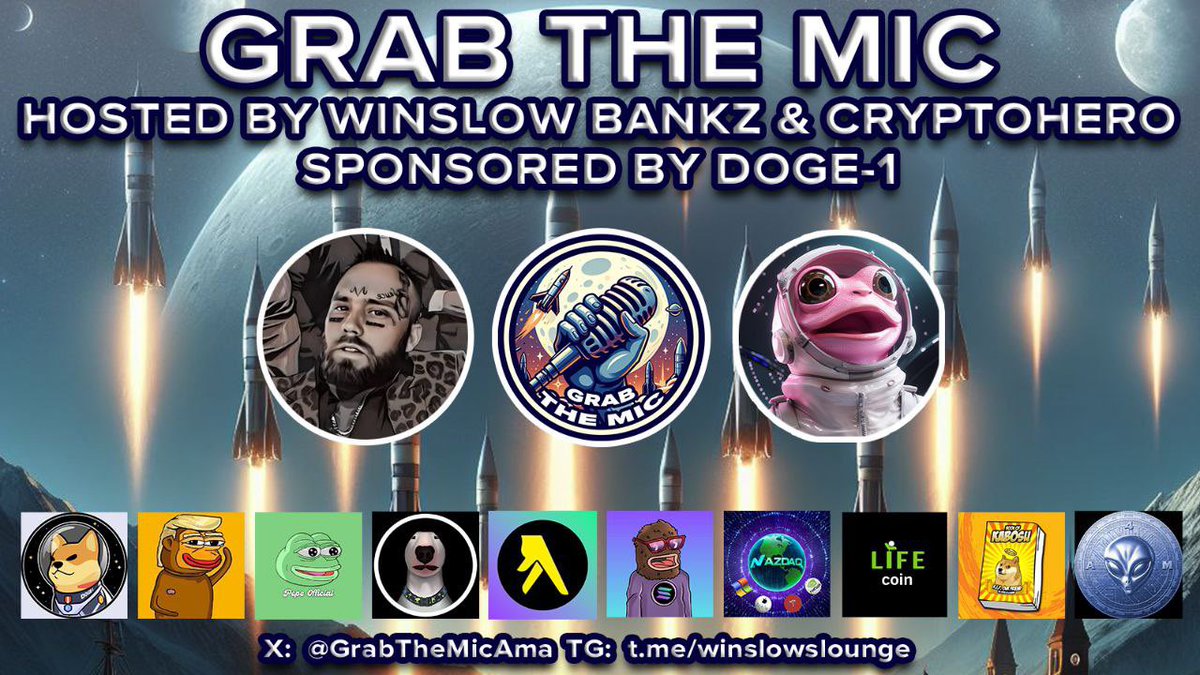 CircleSwapIO's tweet photo. Let’s all support several of our listing projects on Grab the Mic 🎤 tonight at https://t.co/PWSesL0x5r at 6P CT. 

@SolpagesToken 
@Bokusol 
@LandwolfSOlx 
@NAZDAQ_NDX

Show some love for these guys and throw a few buys across https://t.co/zIuqwPIEPT for them this evening! https://t.co/7YyKdgEOf1