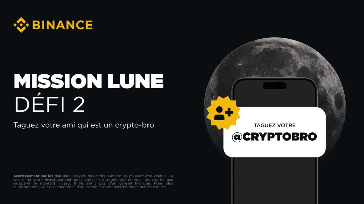 binanceafrique's tweet photo. Nous avons tous cet ami qui vit et respire le Web 3. 😎
Est-ce vous, ou est-ce un de vos amis ?

Complétez le défi pour avoir une chance de gagner une récompense de 10 $ FDUSD 👉 5 gagnants
🔸Identifiez un crypto bro
🔸Retweetez ce post pour augmenter vos chances de gagner https://t.co/AXxoTuxj3U