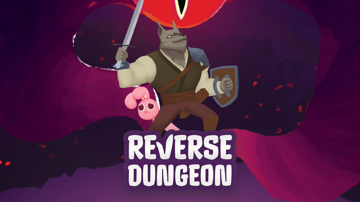 I'd like to introduce you to my new game which I released in a few days:

🐰 REVERSE DUNGEON 🐰

Bypass the obstacles and other traps you triggered on the way in, and find a way to reach the entrance before the remaining monsters get to you...🧟‍♂️