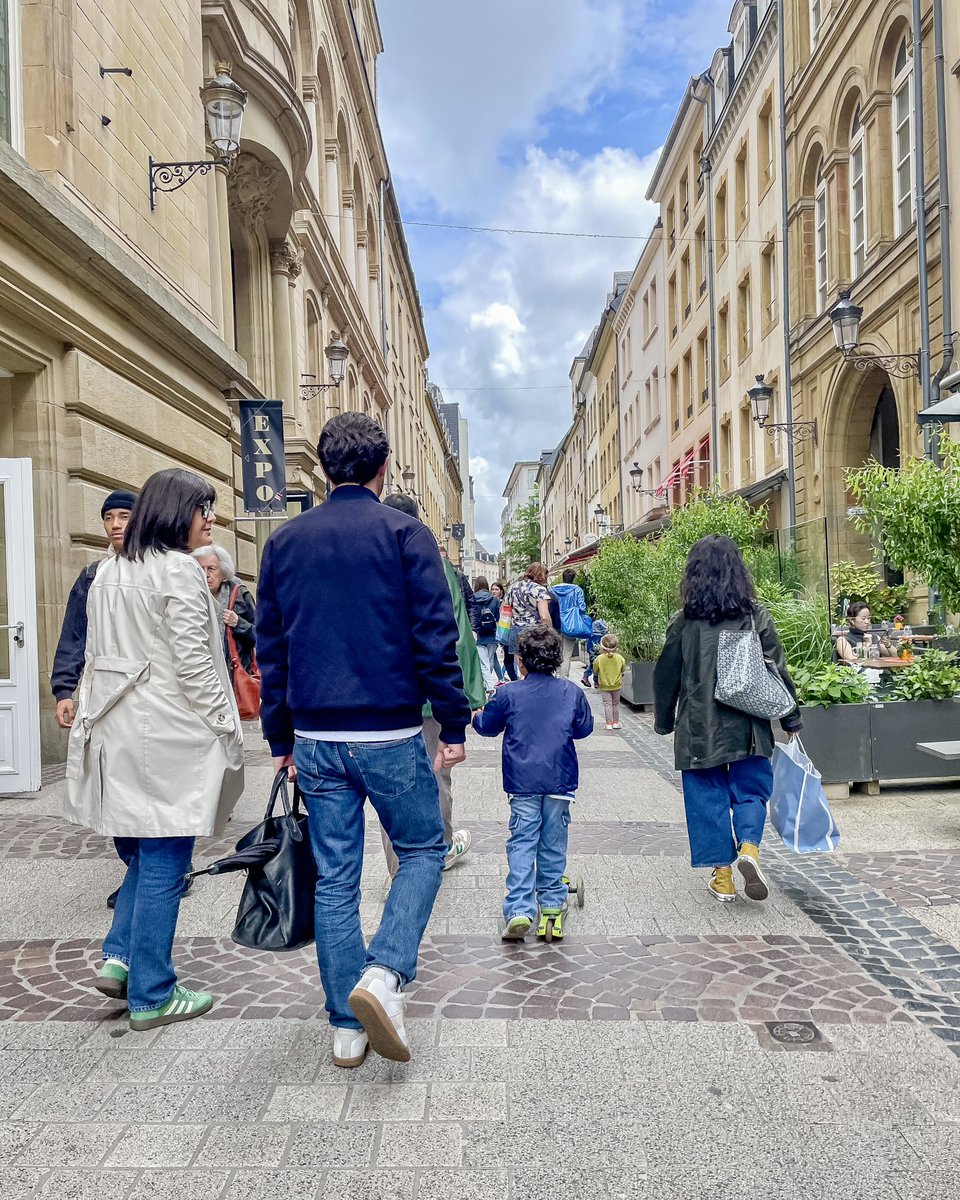 Up to 40% of motor traffic in city centers is passing through with no intention of stopping—damaging their social and commercial heart. Which is why Luxembourg is expanding its pedestrian zone; steering away cars and creating loveable places for visitors to spend time and money.