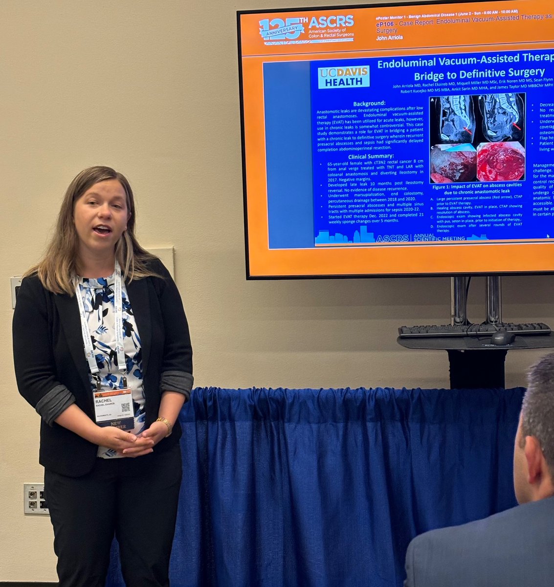 Miquell O. Miller, MD, MS (@miquellmillermd) on Twitter photo Great job 👏 <a href="/REkaireb/">Rachel Ekaireb, MD</a> presenting innovative surgical techniques at #ASCRS24 Look out for her, she’s our budding future colorectal surgeon! <a href="/UCDavisSurgery/">UC Davis Surgery</a> Great job 👏 <a href="/REkaireb/">Rachel Ekaireb, MD</a> presenting innovative surgical techniques at #ASCRS24 Look out for her, she’s our budding future colorectal surgeon! <a href="/UCDavisSurgery/">UC Davis Surgery</a>