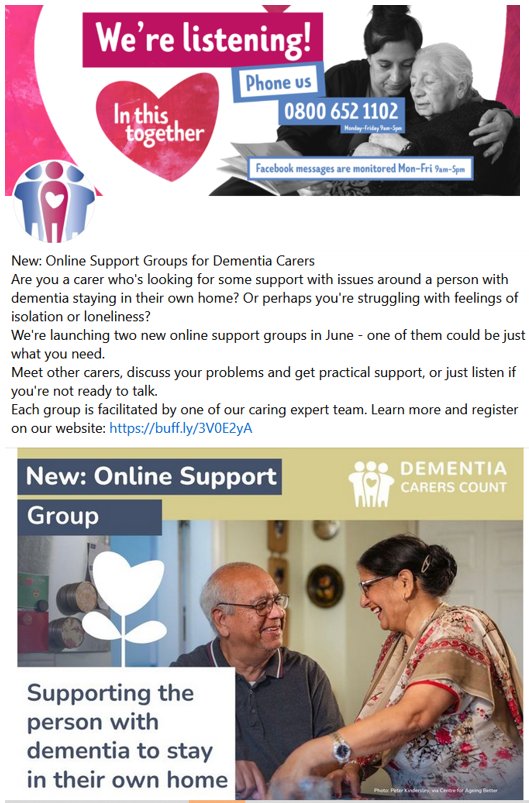 #day13 of 365 days, keeping the #DementiaAwareness conversation going.

Carers  looking for support with issues around a person with dementia staying  in their own home or struggling with feelings of isolation or  loneliness?

#DementiaCare #carersupport #Carers #dementiafriends