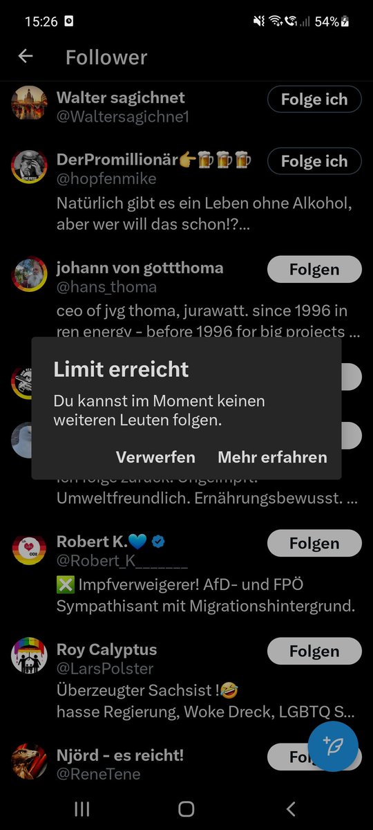 So sollte der Bildschirm eines jeden Patrioten aussehen