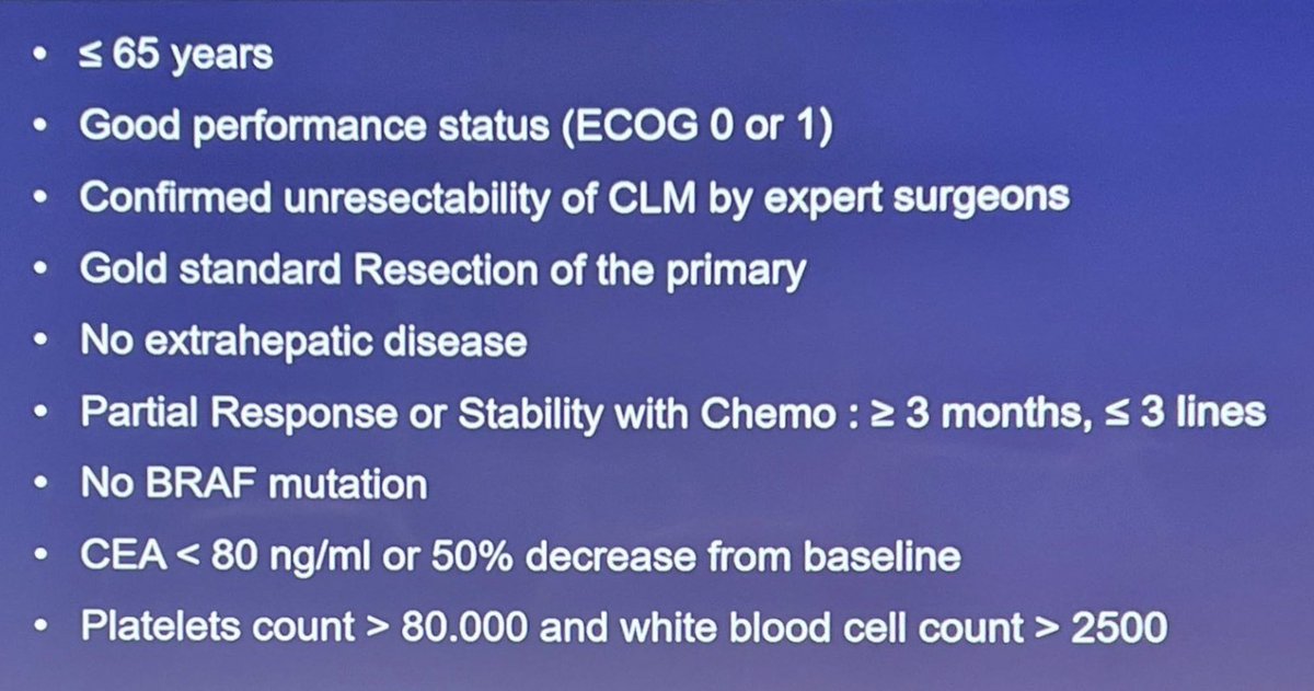 Liver transplant🆚 chemo for unresectable CRLM TRANSMET at #ASCO24 👥94 pts - 47 transplants x 5 years 5y OS 57% vs 13% 👉🏻HR 0.37💥 ➡️Chance for prolonged (& chemo free?) survival ⚠️+++ selection, few patients eligible ultimately Where next?