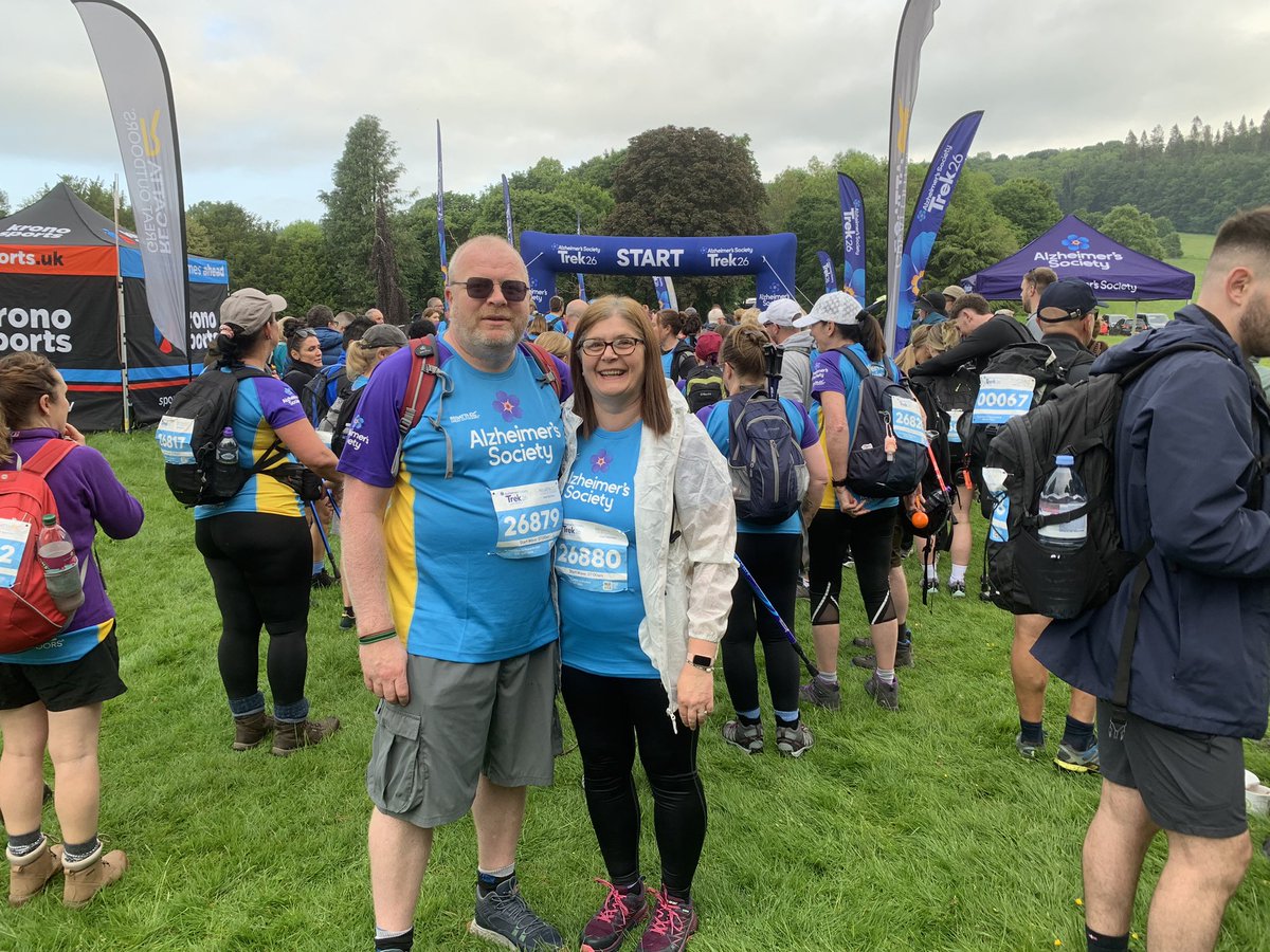 WorthyJC's tweet image. What a day… Trek26 for @alzheimerssoc ✅ the most physically challenging thing I’ve done, but equally the most rewarding! Didn’t get to 26 miles due to event organisers timing out, did get in 24.33 miles, disappointed not to do the full route, but still proud of us #TeamWorthy