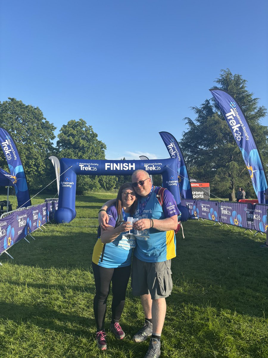 WorthyJC's tweet image. What a day… Trek26 for @alzheimerssoc ✅ the most physically challenging thing I’ve done, but equally the most rewarding! Didn’t get to 26 miles due to event organisers timing out, did get in 24.33 miles, disappointed not to do the full route, but still proud of us #TeamWorthy