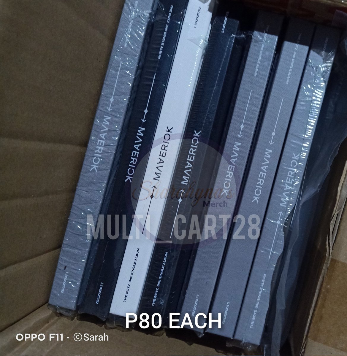 SharahynasMerch's tweet photo. THE BOYZ MAVERICK UNSEALED ALBUMS (Complete Inclusions except RPCs), Prices in the pic. https://t.co/oshi4K04T4