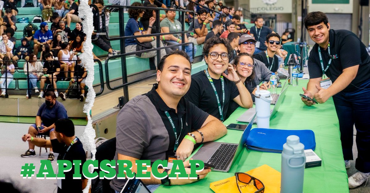 apicsuprm's tweet photo. #APICSRECAP Uno de los eventos más importantes del semestre donde todos podemos tener una voz conjunta y dialogar sobre nuestras incertidumbres con el recinto. 💬 Un diálogo que vale la pena participar para el bien de todos en el ANTES, AHORA y SIEMPRE, COLEGIO.💚 https://t.co/2CbCRw9UyV