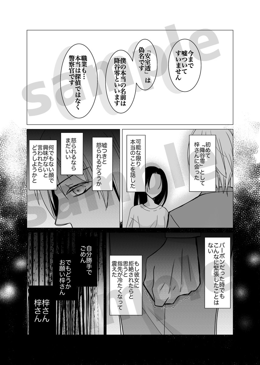 あむあず&amp;ふるあずR18再録本、描き下ろし漫画のサンプルUPしてみます。
決死の覚悟で梓さんに真実を告白したふりゃさん。二人の恋の行く末は如何に…⁉︎ 