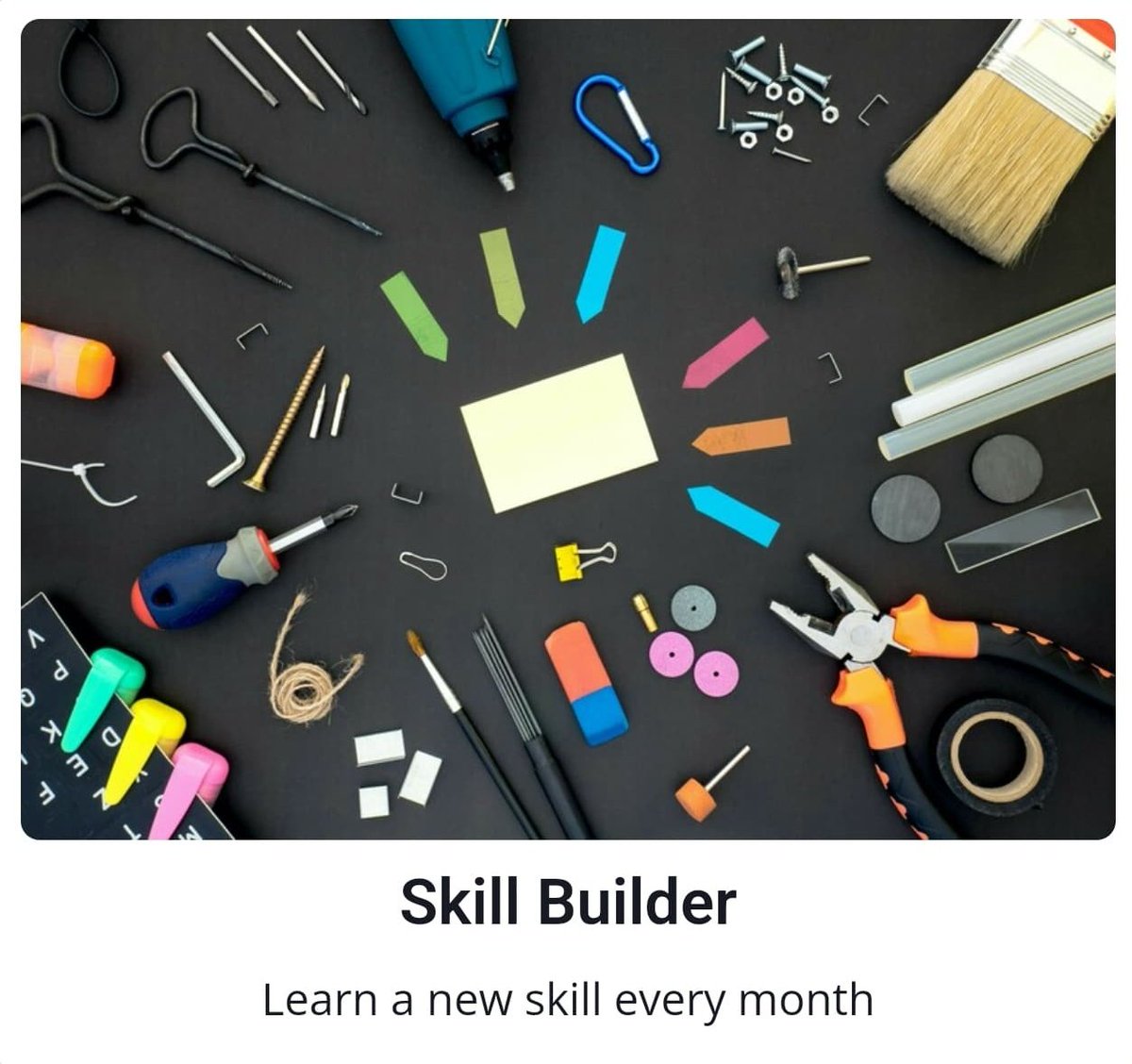 megastorian's tweet photo. One more bucket list, with different skills to learn and develop diversified, see more on Megastorian 

#backetlist✔️ #bucketlistcheck #newskills #skillbuilder #megastorian https://t.co/RGuDRq12dX