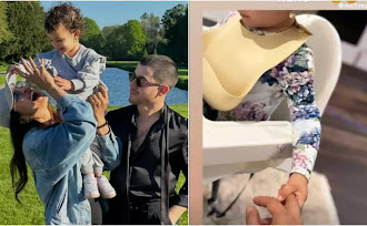 Priyanka shares a sweet moment with Malti Marie..bit.ly/3N67tMj