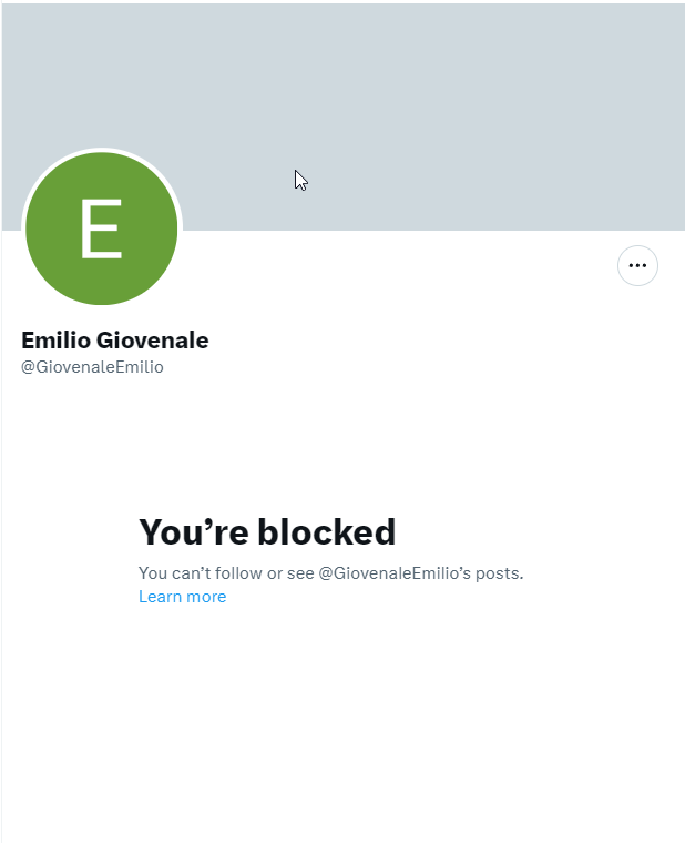 Elfo_05's tweet photo. @Tatchercomeback @GiovenaleEmilio @CarlitoAgus @mrctrdsh Einstein ha bloccato anche me 😂😂😂 https://t.co/Uh2TiVzq6J