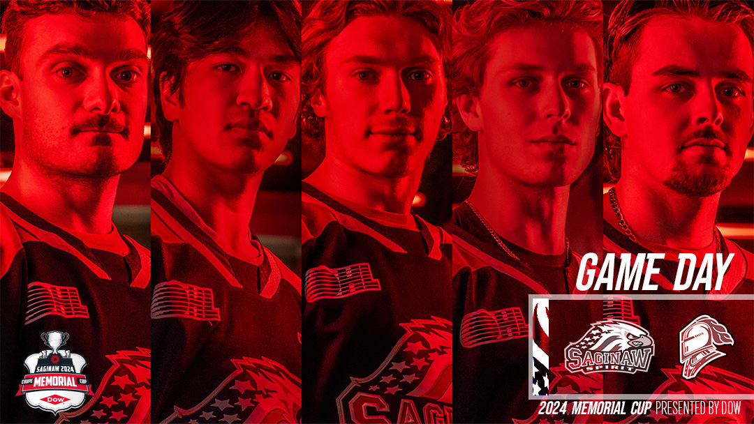 Final.

🆚 London Knights
⏰ 7:30 pm
📍Dow Event Center 
📺 Watch.chl.ca | TSN | NHL Network | WNEM TV5+ | Watch Party at Jolt Credit Union Event Park
📻 100.5 <a href="/WSGWRadio/">WSGW</a>, WSGW.com