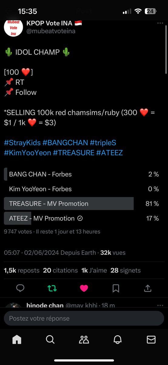 Xeneris1's tweet photo. @mubeatvoteina Done for #ATEEZ https://t.co/XypF5B1ajC