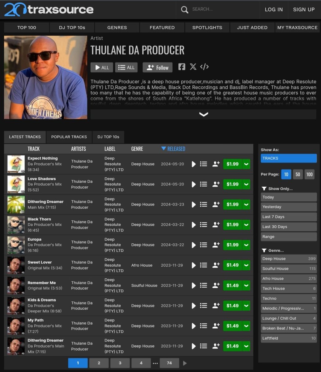 DeepResolute's tweet photo. 👉 20 YEARS OF GROOVE🪩🔥 ACT NOW: 🛒

🔥 Start saving 👇🔗🎶

https://t.co/HX4eL5rTpE

Traxsource #HouseMusic #dj #music #producer #housemusic #deephouse #house #traxsource2024 #traxsourcemusic #housemusic @traxsource
#traxsource #housemusic https://t.co/gLGJKuXDG0