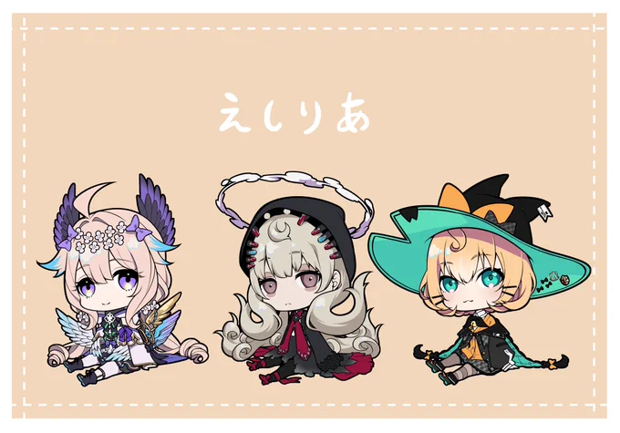 3Dライブ楽しみ!!!#Palouette #DrawMillie #Reimural  #Ethyria 