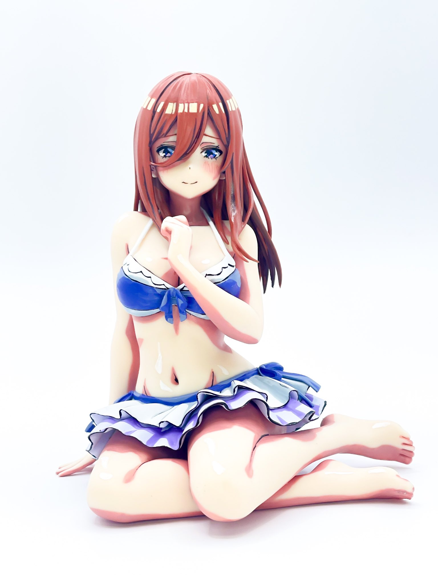 中野三玖　リペイント　フィギュア リペイント 中野三玖 バニーver. desktop cuteフィギュア 五等分