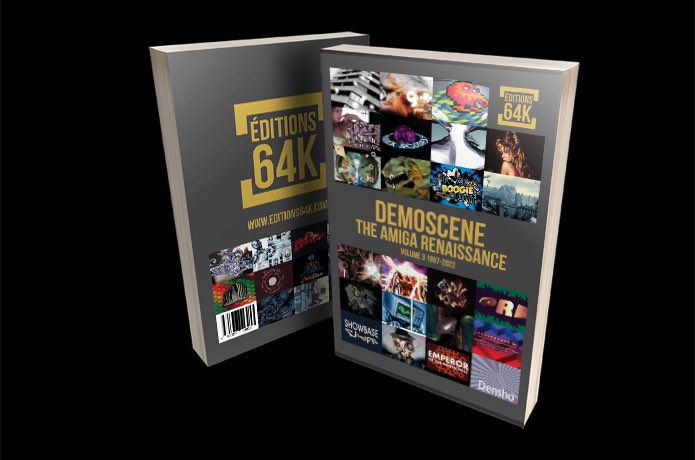 The next and final volume dedicated to Amiga demoscene is nearing completion. Initially, delivery was scheduled for June, but we still have a lot of proofreading to do. In order to guarantee a quality book, we have therefore decided to delay shipment until September.