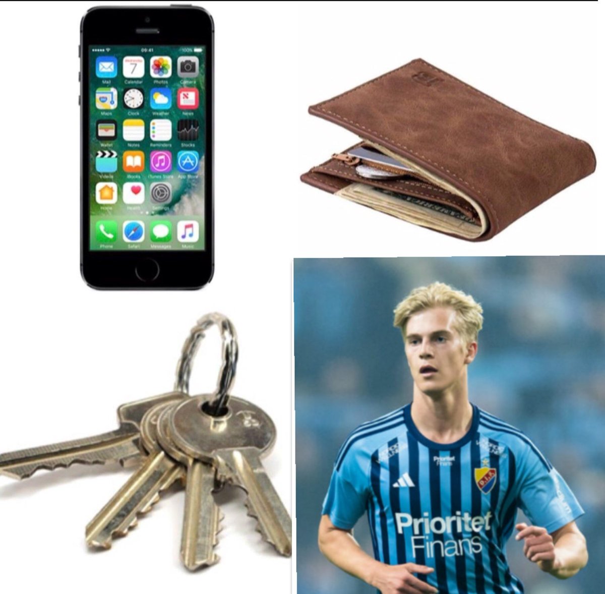 17.00 på Medis när Fredrik Hammar tömmer sina fickor: